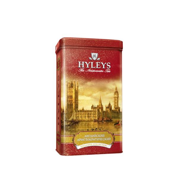 Чай черный Hyleys Английский Аристократический 100г (Железная Банка)
