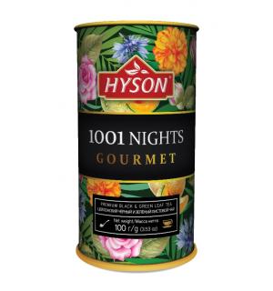 Чай черный и зеленый Hyson 1001 ночь 100г