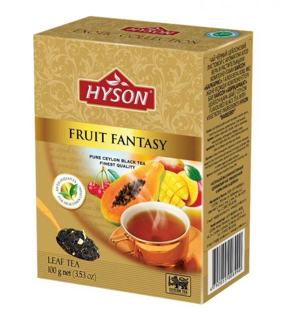 Чай черный Hyson Фруктовая фантазия 100г