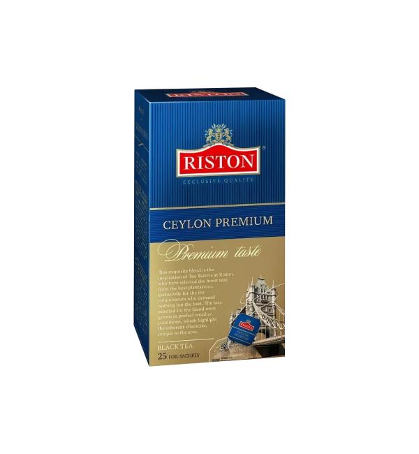 Чай черный Riston Ceylon Premium 50г (25 пак.)