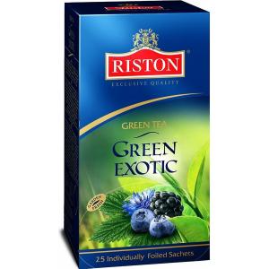 Чай зеленый Riston Green Exotic 37,5г (25 пак.)