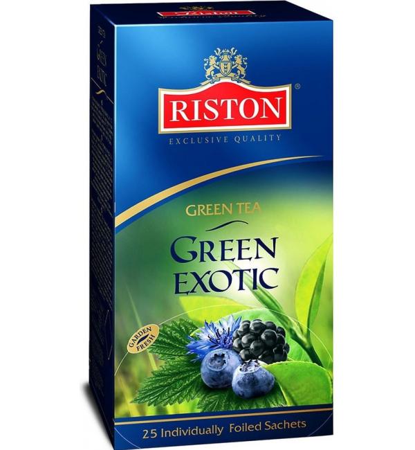 Чай зеленый Riston Green Exotic 37,5г (25 пак.)