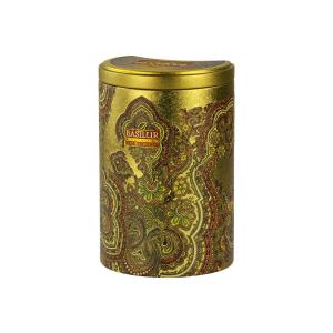 Чай черный Basilur Восточная коллекция Золотой месяц 100г (Железная Банка)