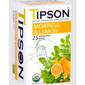 Чай травяной Tipson Moringa Lemon 37,5‬г (25 пак.)