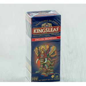 Чай черный Kingsleaf English Breakfast 50г (25 пак.)