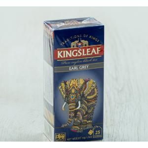 Чай черный Kingsleaf Earl Grey 50г (25 пак.)