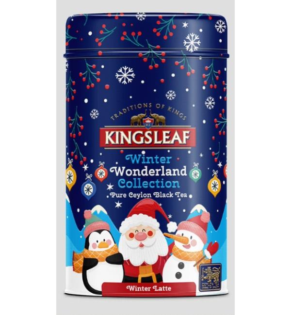 Чай черный Kingsleaf Праздничная коллекция Зимний латте 50г