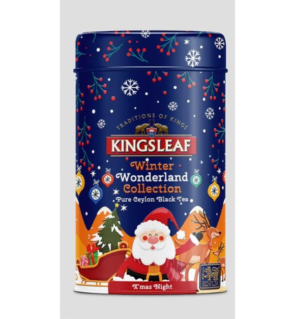 Чай черный Kingsleaf Праздничная коллекция Рождественская ночь 50г