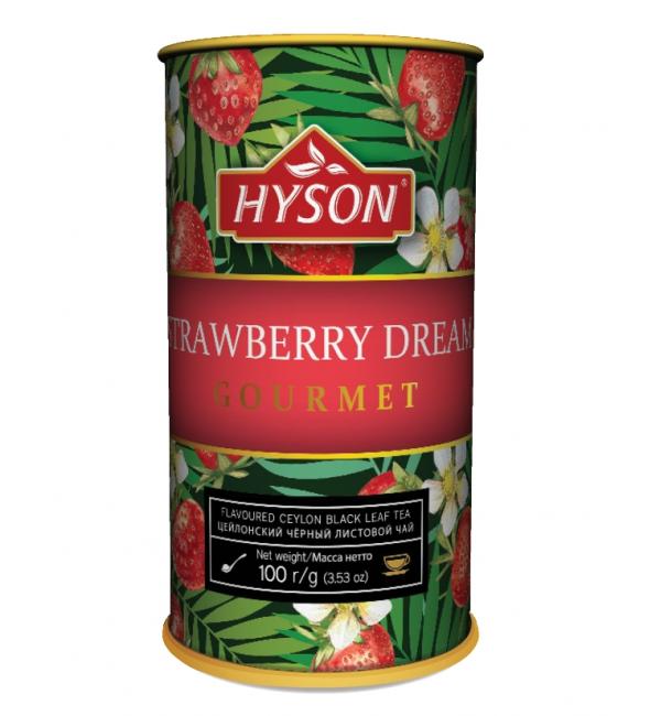 Чай черный Hyson Клубничная мечта 100г
