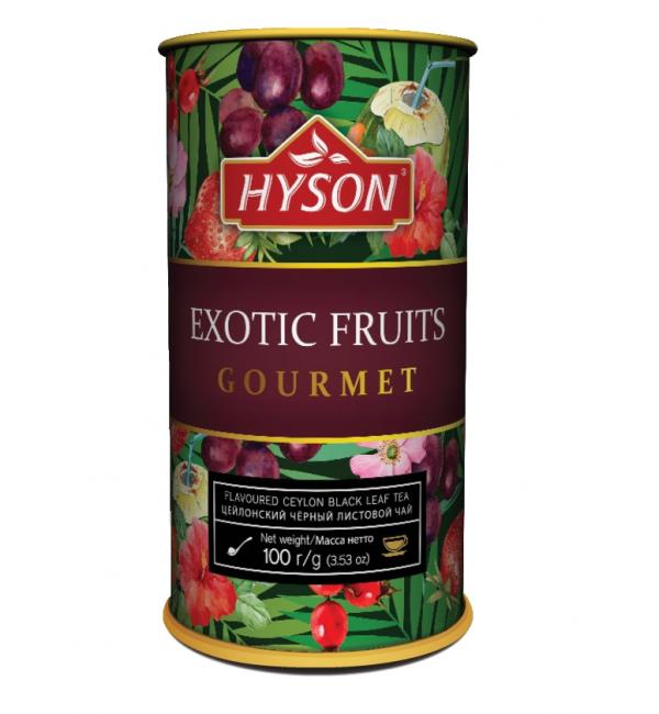 Чай черный Hyson Экзотические Фрукты 100г