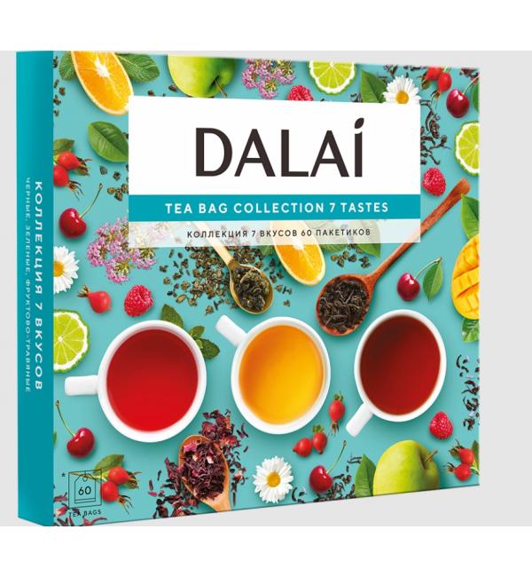 Чайный набор Dalai 7 tastes 90‬г (60 пак.)