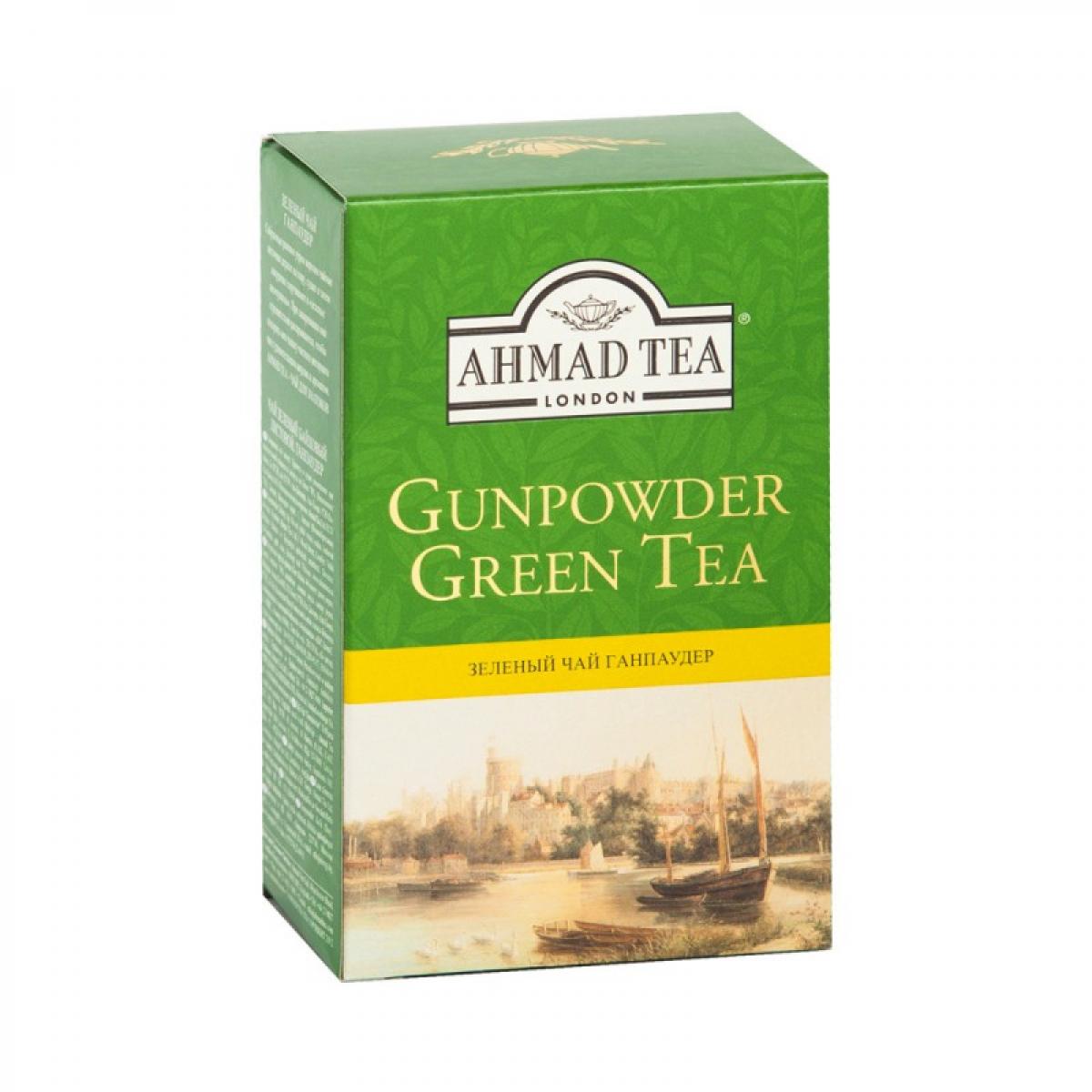 Зеленый чай ахмад. Чай зеленый Ahmad Tea Green Tea 100г. Green Gunpowder чай. Ahmad Tea Green Tea 100 гр. Gunpowder Green Tea Ahmad Tea.