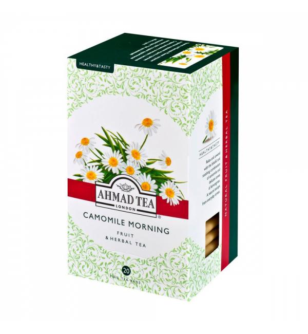 Чай Травяной Ahmad Tea Camomile Morning 30г (20 пак.)