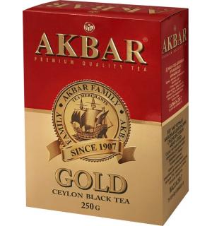 Чай черный Akbar Gold 250г