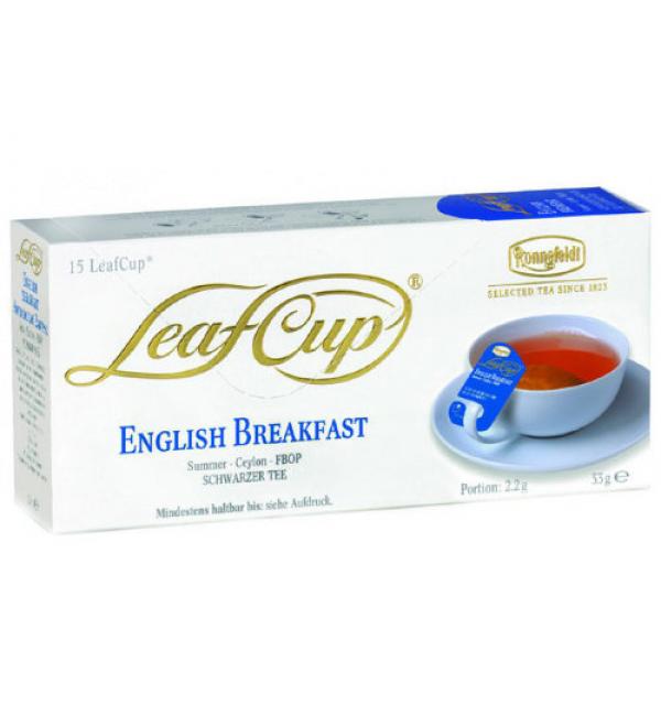 Чай черный Ronnefeldt Leaf Cup English Breakfast 33г (15 пак.)