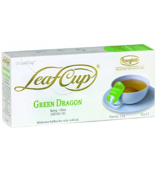 Чай зеленый Ronnefeldt Leaf Cup Green Dragon 36г (15 пак.)