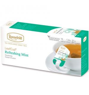 Чай травяной Ronnefeldt Leaf Cup Refreshing Mint 21г (15 пак.)