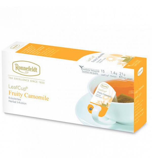 Чай травяной Ronnefeldt Leaf Cup Fruity Camomile 21г (15 пак.)