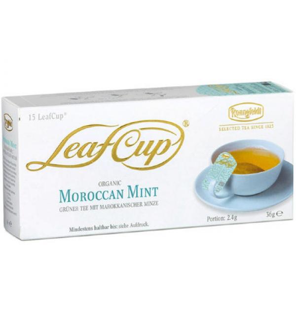Чай зеленый Ronnefeldt Leaf Cup Moroccan Mint 36г (15 пак.)