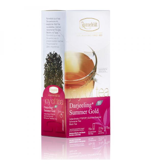 Чай черный Ronnefeldt Joy of Tea Darjeeling Summer Gold 38г (15 пак.)