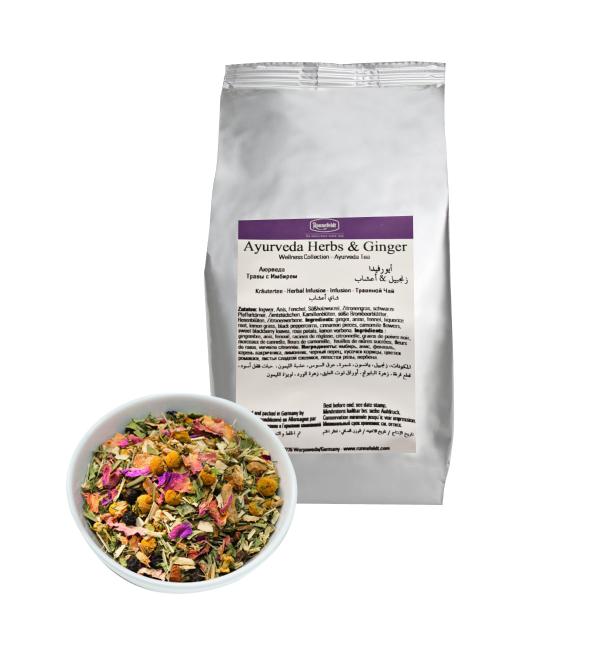 Чай травяной Ronnefeldt Ayur.Herbs&Ginger 100г