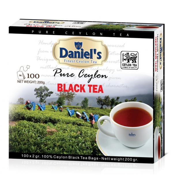 Чай черный Daniel S 200г (100 пак.)