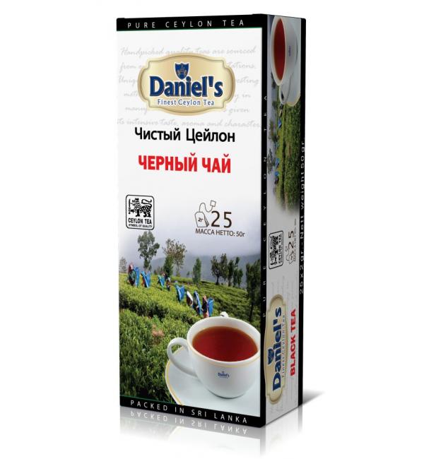 Чай черный Daniel S 50г (25 пак.)