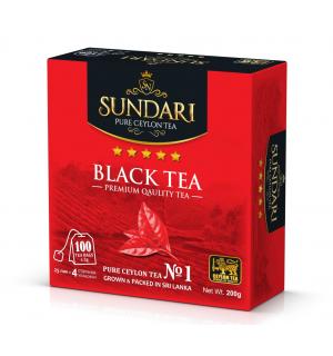 Чай черный Sundari 200г (100 пак.)