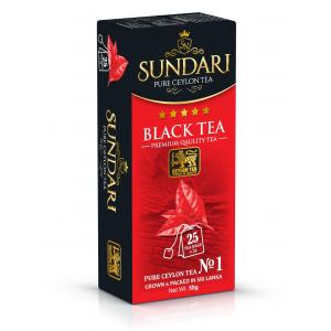 Чай черный Sundari 50г (25 пак.)