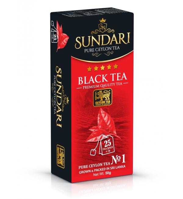 Чай черный Sundari 50г (25 пак.)