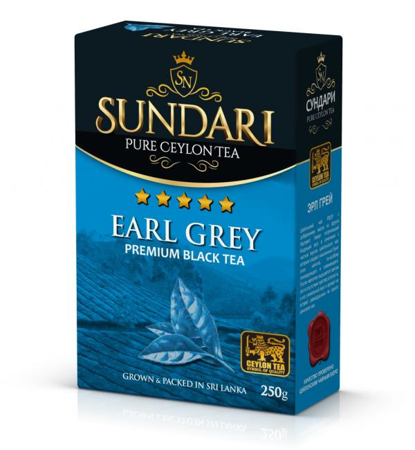 Чай черный Sundari Earl Grey 250г