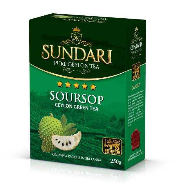 Чай зеленый Sundari Soursop 250г