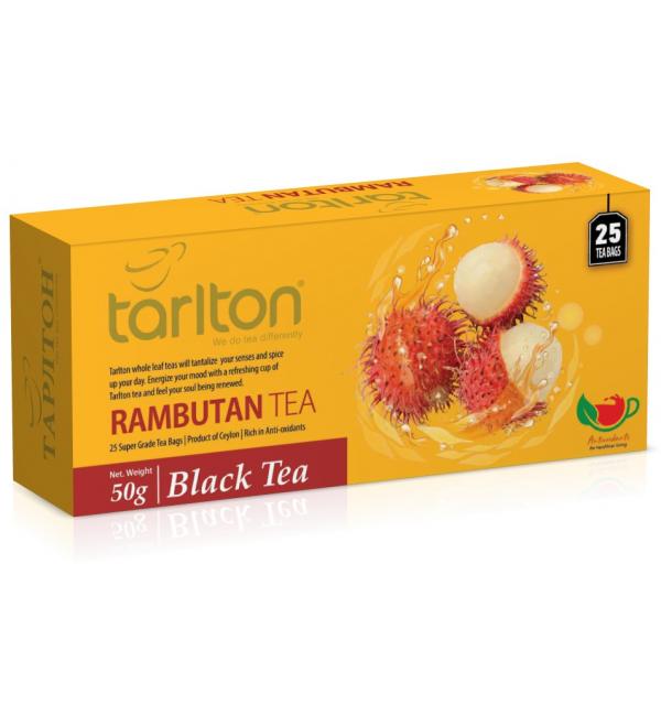 Чай черный Tarlton Rambutan 50г (25 пак.)