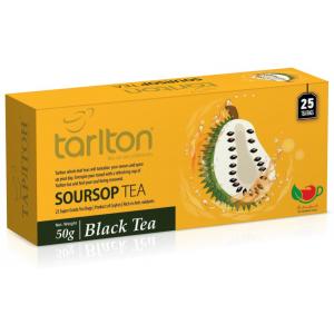 Чай черный Tarlton Soursop 50г (25 пак.)