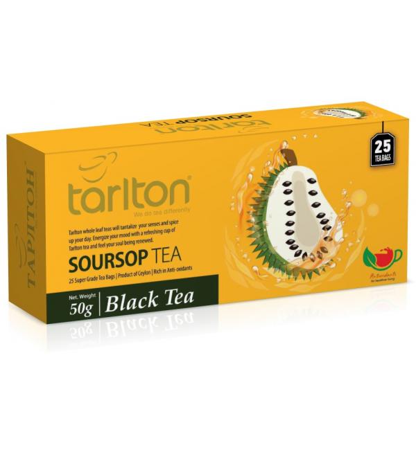 Чай черный Tarlton Soursop 50г (25 пак.)