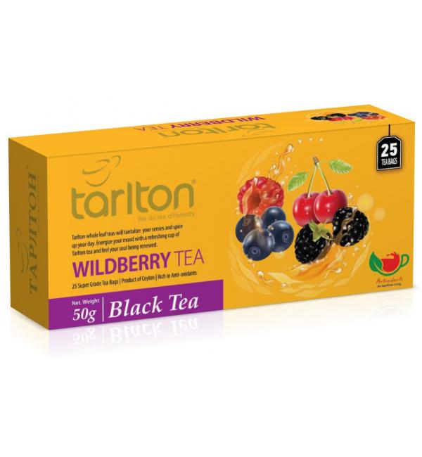 Чай черный Tarlton WildBerry 50г (25 пак.)