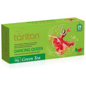 Чай зеленый Tarlton Dancing Queen 50г (25 пак.)