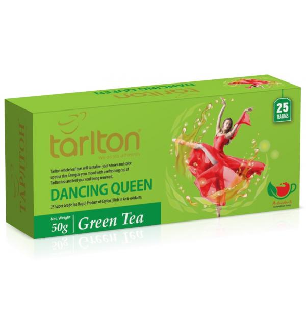 Чай зеленый Tarlton Dancing Queen 50г (25 пак.)