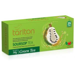 Чай зеленый Tarlton Soursop 50г (25 пак.)