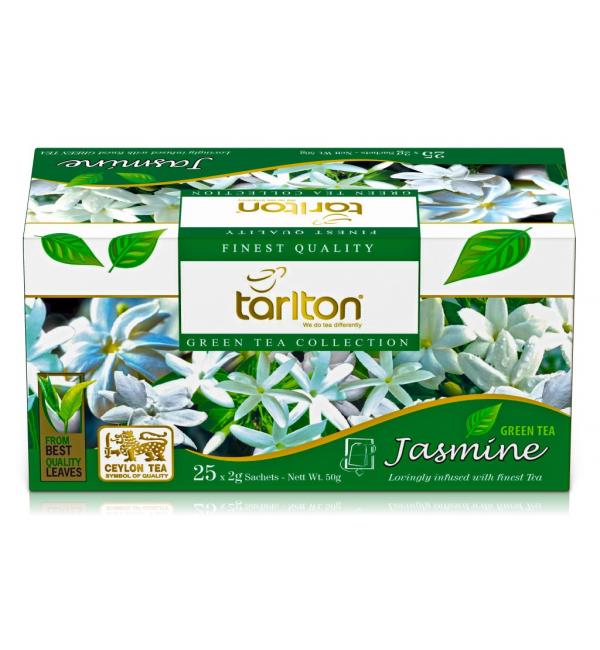 Чай зеленый Tarlton Jasmine 50г (25 пак.)