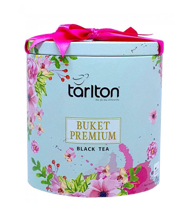 Чай черный Tarlton Buket Premium (Железная банка) 100г