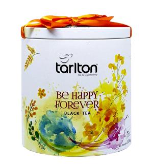 Чай черный Tarlton Be Happy Forever (Железная банка) 100г