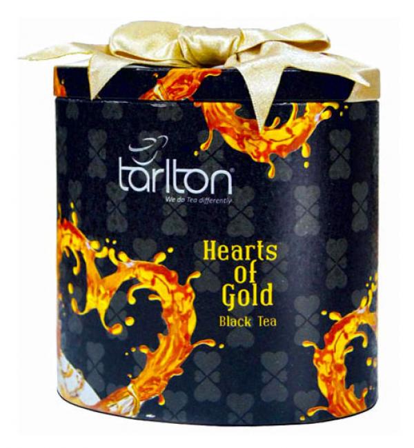 Чай черный Tarlton Hearts of Gold (Железная банка) 100г