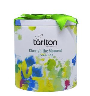 Чай зеленый Tarlton Cherish The Moment (Железная банка) 100г