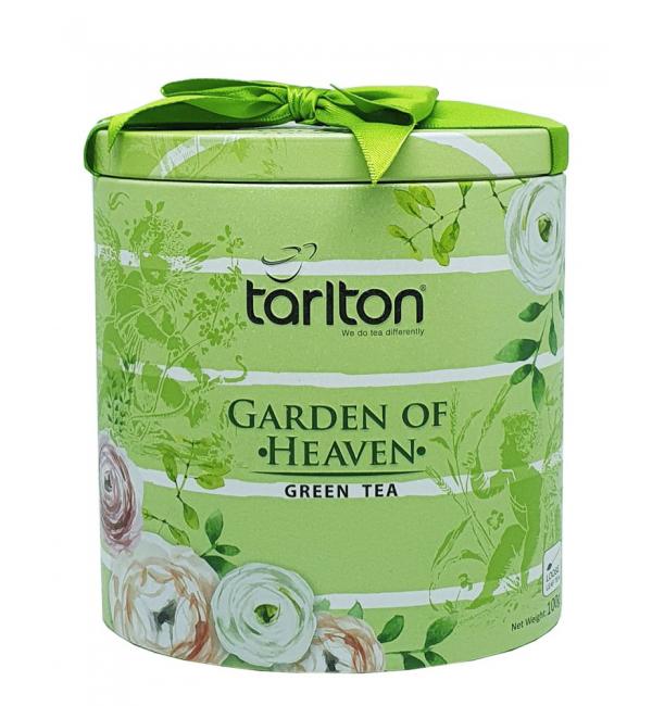 Чай зеленый Tarlton Garden of Heaven (Железная банка) 100г