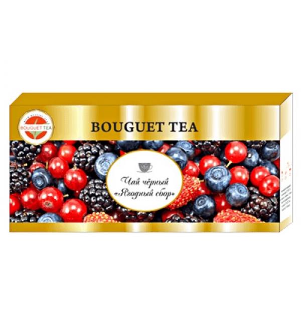 Чай черный Bouguet Tea Berry Collection 40г (25 пак.)