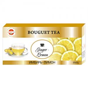 Чай черный Bouguet Tea Ginger Lemon 40г (25 пак.)