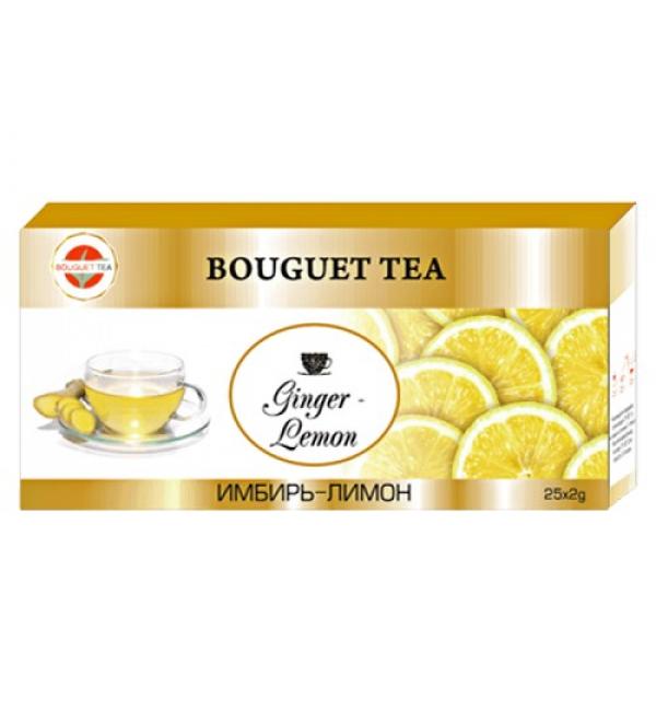 Чай черный Bouguet Tea Ginger Lemon 40г (25 пак.)