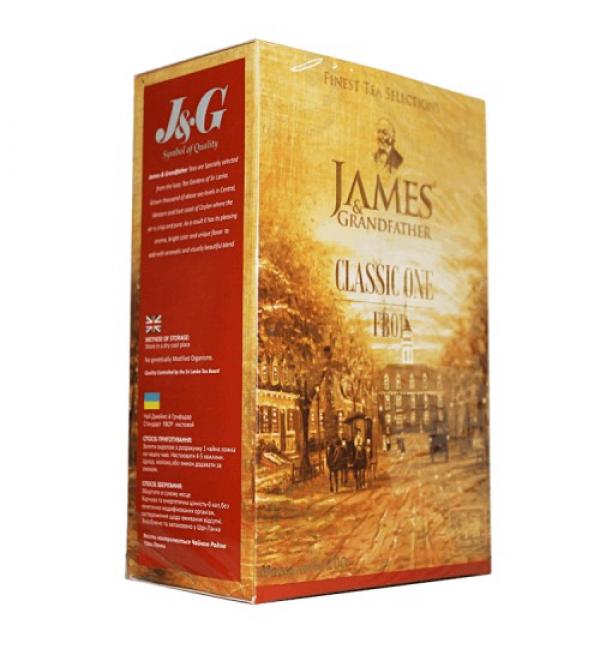 Чай черный James Grandfather BOP1 100г