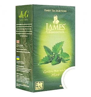 Чай черный James Grandfather Mint 100г